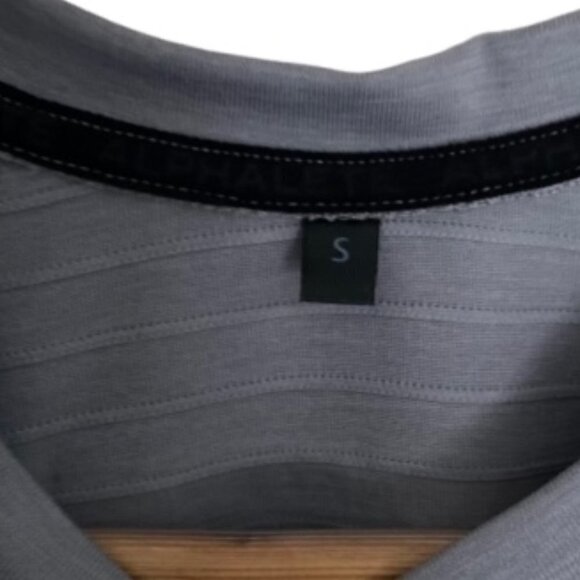 Alphalete Hero Tee in Grey Small - Picture 2 of 3
